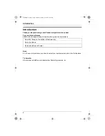 Предварительный просмотр 2 страницы Panasonic KX-TCD300CX Operating Instructions Manual