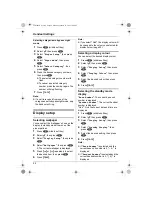 Предварительный просмотр 22 страницы Panasonic KX-TCD300CX Operating Instructions Manual