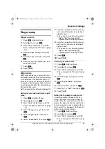 Предварительный просмотр 27 страницы Panasonic KX-TCD300E Operating Instructions Manual