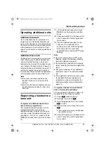 Предварительный просмотр 41 страницы Panasonic KX-TCD300E Operating Instructions Manual