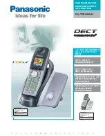 Preview for 1 page of Panasonic KX-TCD300HK Specifications