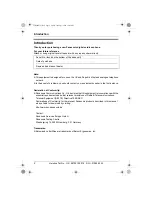 Предварительный просмотр 2 страницы Panasonic KX-TCD320E Operating Instructions Manual