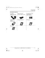 Предварительный просмотр 7 страницы Panasonic KX-TCD320E Operating Instructions Manual