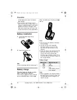 Предварительный просмотр 12 страницы Panasonic KX-TCD320E Operating Instructions Manual