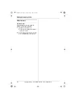 Предварительный просмотр 18 страницы Panasonic KX-TCD320E Operating Instructions Manual