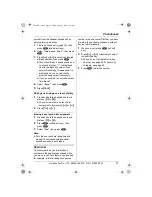 Предварительный просмотр 21 страницы Panasonic KX-TCD320E Operating Instructions Manual