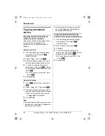 Предварительный просмотр 24 страницы Panasonic KX-TCD320E Operating Instructions Manual