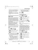 Предварительный просмотр 27 страницы Panasonic KX-TCD320E Operating Instructions Manual