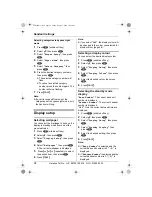 Предварительный просмотр 28 страницы Panasonic KX-TCD320E Operating Instructions Manual