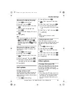 Предварительный просмотр 29 страницы Panasonic KX-TCD320E Operating Instructions Manual