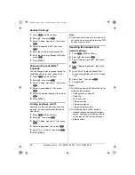 Предварительный просмотр 30 страницы Panasonic KX-TCD320E Operating Instructions Manual