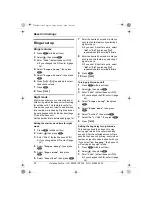 Предварительный просмотр 32 страницы Panasonic KX-TCD320E Operating Instructions Manual