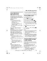 Предварительный просмотр 39 страницы Panasonic KX-TCD320E Operating Instructions Manual