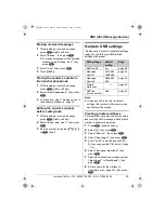 Предварительный просмотр 43 страницы Panasonic KX-TCD320E Operating Instructions Manual