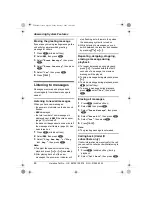 Предварительный просмотр 48 страницы Panasonic KX-TCD320E Operating Instructions Manual