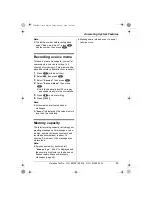 Предварительный просмотр 49 страницы Panasonic KX-TCD320E Operating Instructions Manual