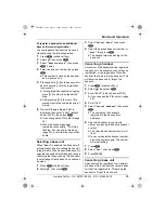 Предварительный просмотр 55 страницы Panasonic KX-TCD320E Operating Instructions Manual