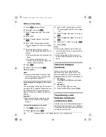 Предварительный просмотр 56 страницы Panasonic KX-TCD320E Operating Instructions Manual