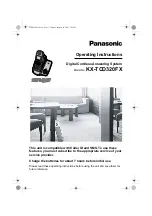 Panasonic KX-TCD320FX Operating Instructions Manual предпросмотр