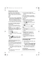 Предварительный просмотр 16 страницы Panasonic KX-TCD320FX Operating Instructions Manual