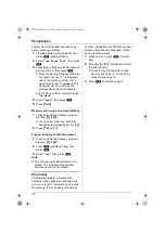 Предварительный просмотр 20 страницы Panasonic KX-TCD320FX Operating Instructions Manual