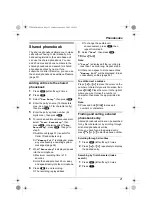 Предварительный просмотр 21 страницы Panasonic KX-TCD320FX Operating Instructions Manual