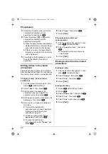 Предварительный просмотр 22 страницы Panasonic KX-TCD320FX Operating Instructions Manual