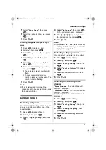 Предварительный просмотр 27 страницы Panasonic KX-TCD320FX Operating Instructions Manual