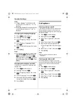 Предварительный просмотр 28 страницы Panasonic KX-TCD320FX Operating Instructions Manual