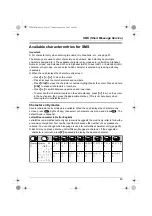 Предварительный просмотр 43 страницы Panasonic KX-TCD320FX Operating Instructions Manual