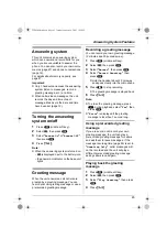 Предварительный просмотр 45 страницы Panasonic KX-TCD320FX Operating Instructions Manual