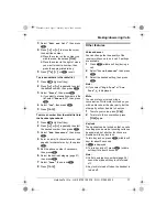 Preview for 17 page of Panasonic KX-TCD340E Operating Instructions Manual