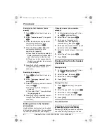 Preview for 22 page of Panasonic KX-TCD340E Operating Instructions Manual