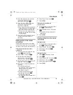 Preview for 25 page of Panasonic KX-TCD340E Operating Instructions Manual