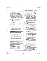 Preview for 43 page of Panasonic KX-TCD340E Operating Instructions Manual