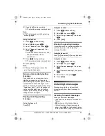 Preview for 51 page of Panasonic KX-TCD340E Operating Instructions Manual