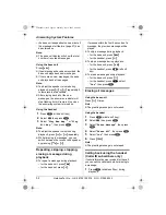 Preview for 52 page of Panasonic KX-TCD340E Operating Instructions Manual