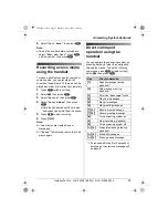 Preview for 53 page of Panasonic KX-TCD340E Operating Instructions Manual