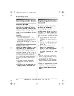 Preview for 58 page of Panasonic KX-TCD340E Operating Instructions Manual