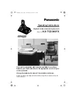 Panasonic KX-TCD340FX Operating Instructions Manual preview