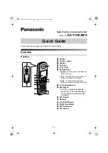 Preview for 1 page of Panasonic KX-TCD340FX Quick Manual