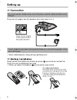 Preview for 4 page of Panasonic KX-TCD400 Operating Instructions Manual