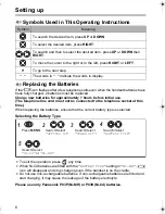 Preview for 6 page of Panasonic KX-TCD400 Operating Instructions Manual