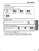 Preview for 15 page of Panasonic KX-TCD400 Operating Instructions Manual