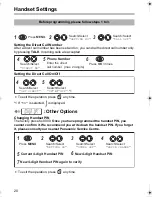 Preview for 20 page of Panasonic KX-TCD400 Operating Instructions Manual