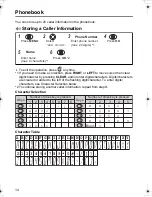 Preview for 14 page of Panasonic KX-TCD400AL Operating Instructions Manual