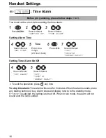 Preview for 16 page of Panasonic KX-TCD400E Operating Instructions Manual