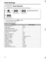 Предварительный просмотр 24 страницы Panasonic KX-TCD400NZ Operating Instructions Manual