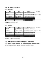 Предварительный просмотр 47 страницы Panasonic KX-TCD410ALM Service Manual