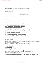 Preview for 4 page of Panasonic KX-TCD410AXM Service Manual